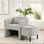 Fauteuil demi-tonneau avec repose-pieds Elha-1057887948