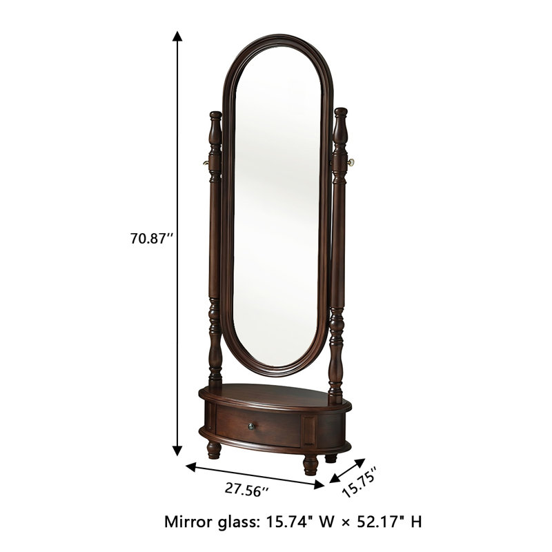 Miroir pleine grandeur 70,87 po
