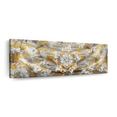 Gold Abstract Canvas Print