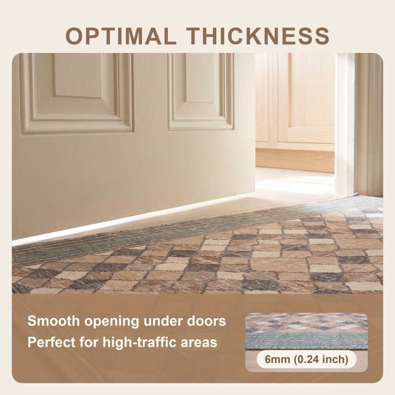 Tapis Cleavers Modern, Rectangle 5 pi 11 po x 7 pi 10 po