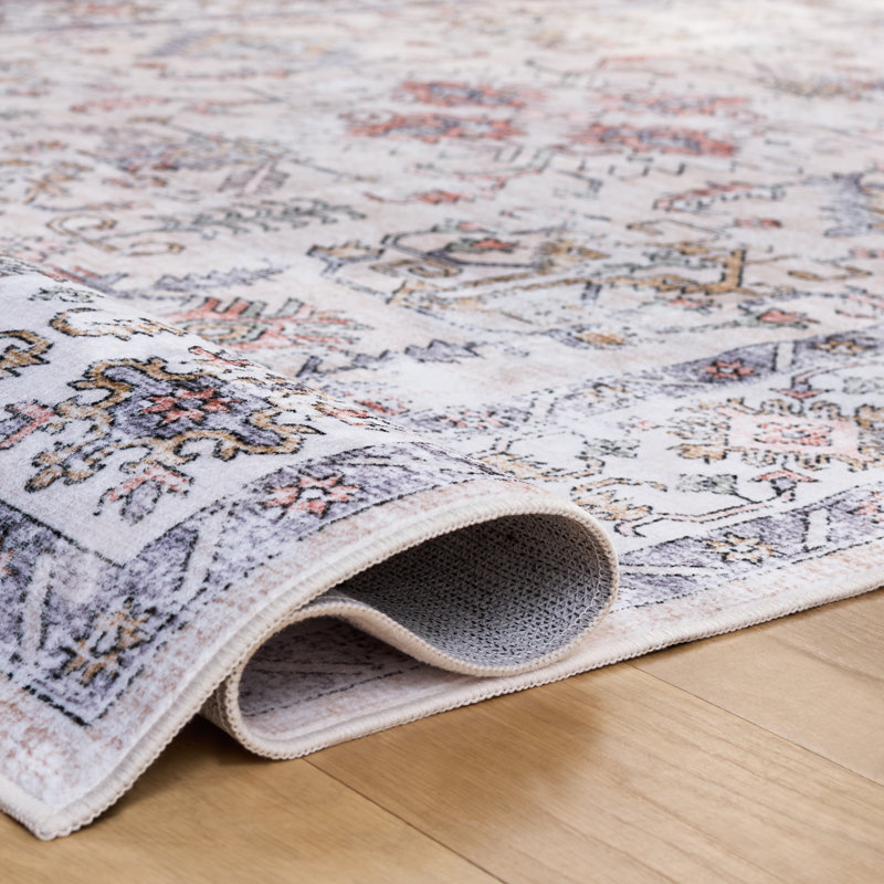 Tapis oriental lavable à la machine Arizona 321 Performance, Rectangle 6 pi x 9 pi