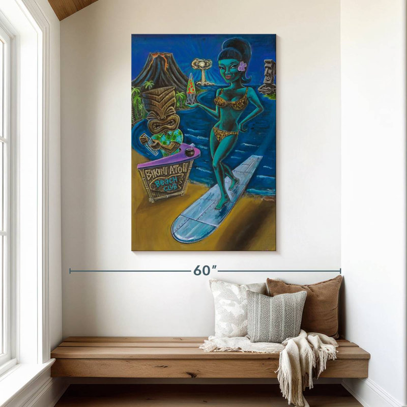 Gillard Shev¢s The Bomb, 48" H x 32" W