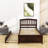 Mashud Twin Size Wood Platform Bed Frame with Trundle-680901633