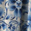 Cobalt Frwork Ii Victorian Motif II - Rideau damassé - Rideau occultant - 1 panneaux-107534903