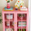 Armoire de rangement moderne en verre coloré-1133688120