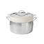 Bloomhouse 8 Piece Triply Stainless Steel Pots and Pans Cookware Set W/Non Toxic Pro Ceramic Non Stick Interior-554619050