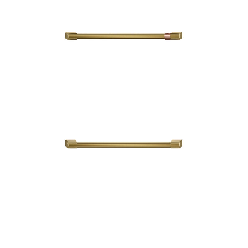 Wall Oven Center Bar Pull Multipack, Brushed Brass