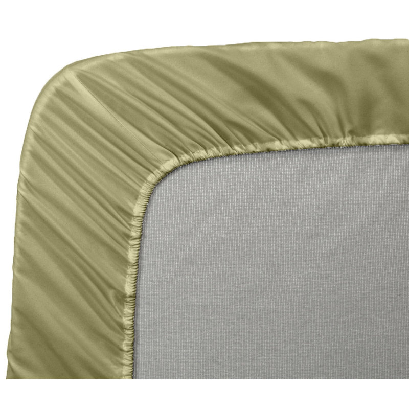 Sage Queen Solid Microfiber 6-Piece Bed Sheet Set