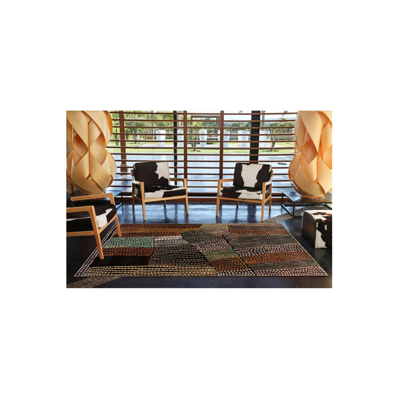 Mixed Color Spring Flowing Themed Decorative Washable Carpet Miravip9041, Runner 2'6" x 6'7"