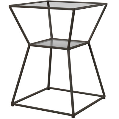 Auryon Glass End Table