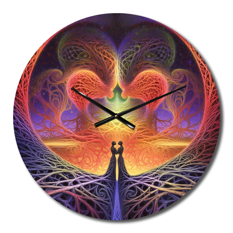 Horloge murale romantique Eernal Union, Petit