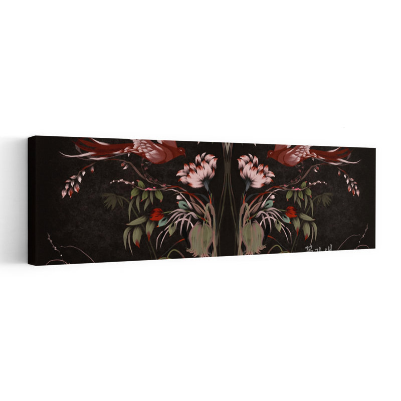 Joseon Era Style, peinture abstraite, art mural contemporain, H 60 po x l 20 po