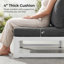 Ensemble de conversation modulaire d'extérieur en aluminium avec coussins et table basse 8 pièces Gilemette-94439915-92316004
