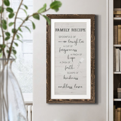 " Family Kitchen Recipe "