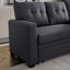 Canapé modulaire convertible rembourré avec méridienne coulissante-344434476-344434480
