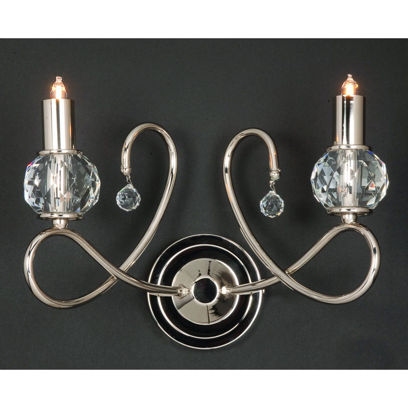 Steel Candle Wall Light