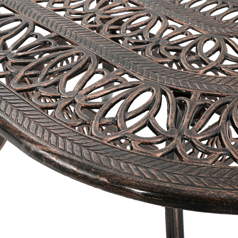 SALEM PE WICKER SNACK TABLE