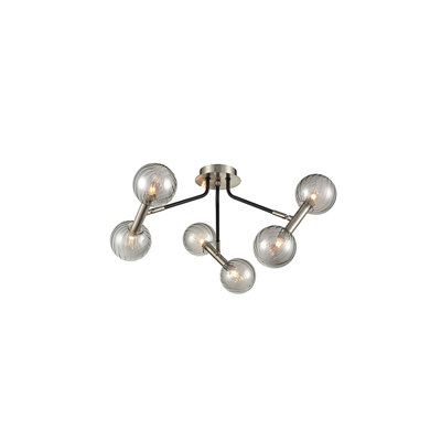 Pablo Glass Semi Flush Mount