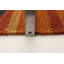 Tapis de zone en laine rouge/brun clair 6 pi 5 po x 8 pi 7 po one-of-kind main-noué la new age anatolian