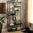 Evonna 69"H Geometric Bookcase