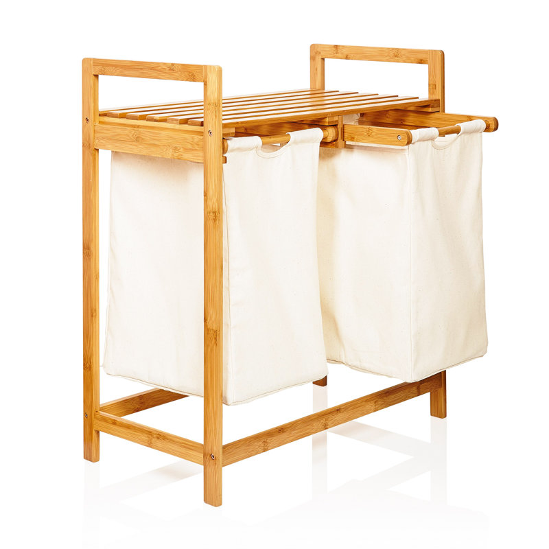 Laundry Sorter with Handles, Beige