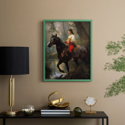 Reproduction encadrée WOMEN Series CDXC III - bois massif