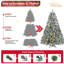 Arbre de Noël tout en fil métallique
