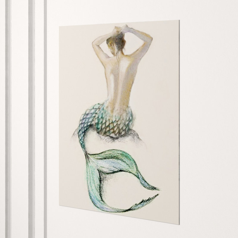 Mermaid II Print by Peyton Gray, 48" H x 36" W, Outdoor
