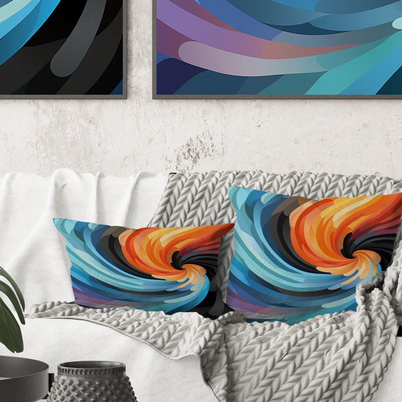 Coussin décoratif Opt Art Harmonic Balance II - Op Art