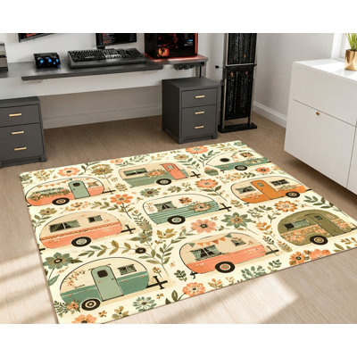 Abstract Indoor / Outdoor Rug