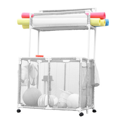 Essentially Yours 37'' W 0 Gallons Water Resistant Plastic Deck Box with Wheels
