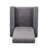 Push Back High Metal Leg Recliner-1896247791