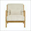 Fauteuil rembourré en velours côtelé Corduroy-527469240