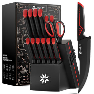 14 Pcs Kitchen Knife Set