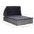 Lowall 79.5" Wide Rectangle Patio Daybed with Cushions-1063197815-1063197814