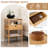 Elies 16 " W Solid Wood Nightstand