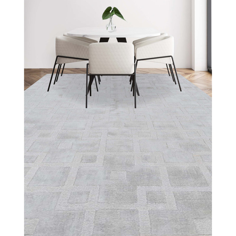 Fairford Geometric Area Rug in Ivory, Rectangle 8'9" x 11'9"