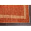 Tapis de couloir oriental en laine orange Karbe Gabbeh Kashkoli Karita