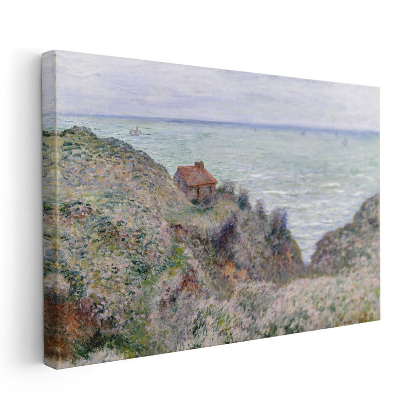 Cabine de la montre des douanes, 1882 - reproduction d'art sur toile, H 16 po x l 24 po