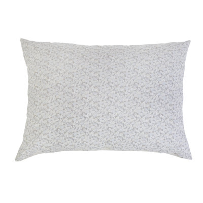 June Floral Feather Reversible Throw Pillow
