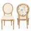 Chaise d'appoint en velours French Country-1956162096-1956162097