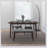 Carlos Fabric Upholstered Solid Wood Bench Simple design, comfortable and durable, multi-functional bench