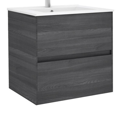 Alba 60cm 2 Drawer Basin Unit