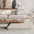 Design sense simple telescopic coffee table-106326485