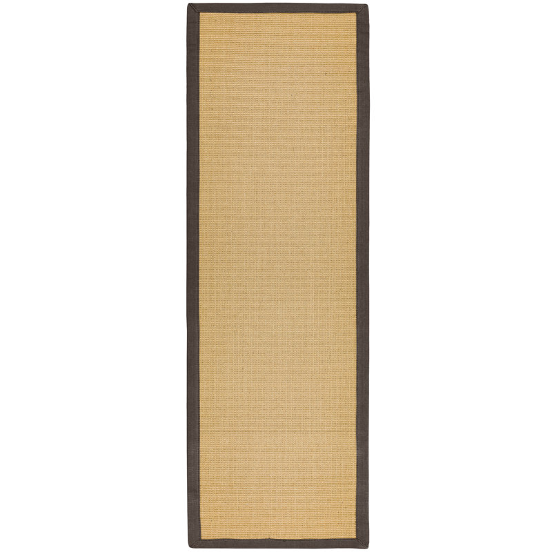 Essie Sisal Chocolate/Brown Rug, Runner 68 x 300cm