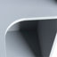 Garde-robe de coin Polygon, gris-803842506