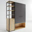 Kennelly 3 Door Manufactured Wood Wardrobe
