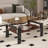 Tempered Glass Tabletop Rectangle Coffee Table-128518435