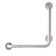 CSI Bathware 19" Vertical Angle Left Bathroom Safety Grab Bar