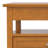 Warm Shaker 48"W Solid Wood Transitional Lift Top Coffee Table with Hidden Storage, 2 Drawers and Open Shelf